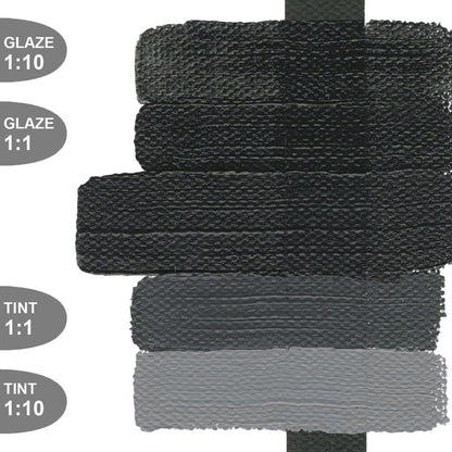 Golden Heavy Body Acrylic Carbon Black 473ml S.1