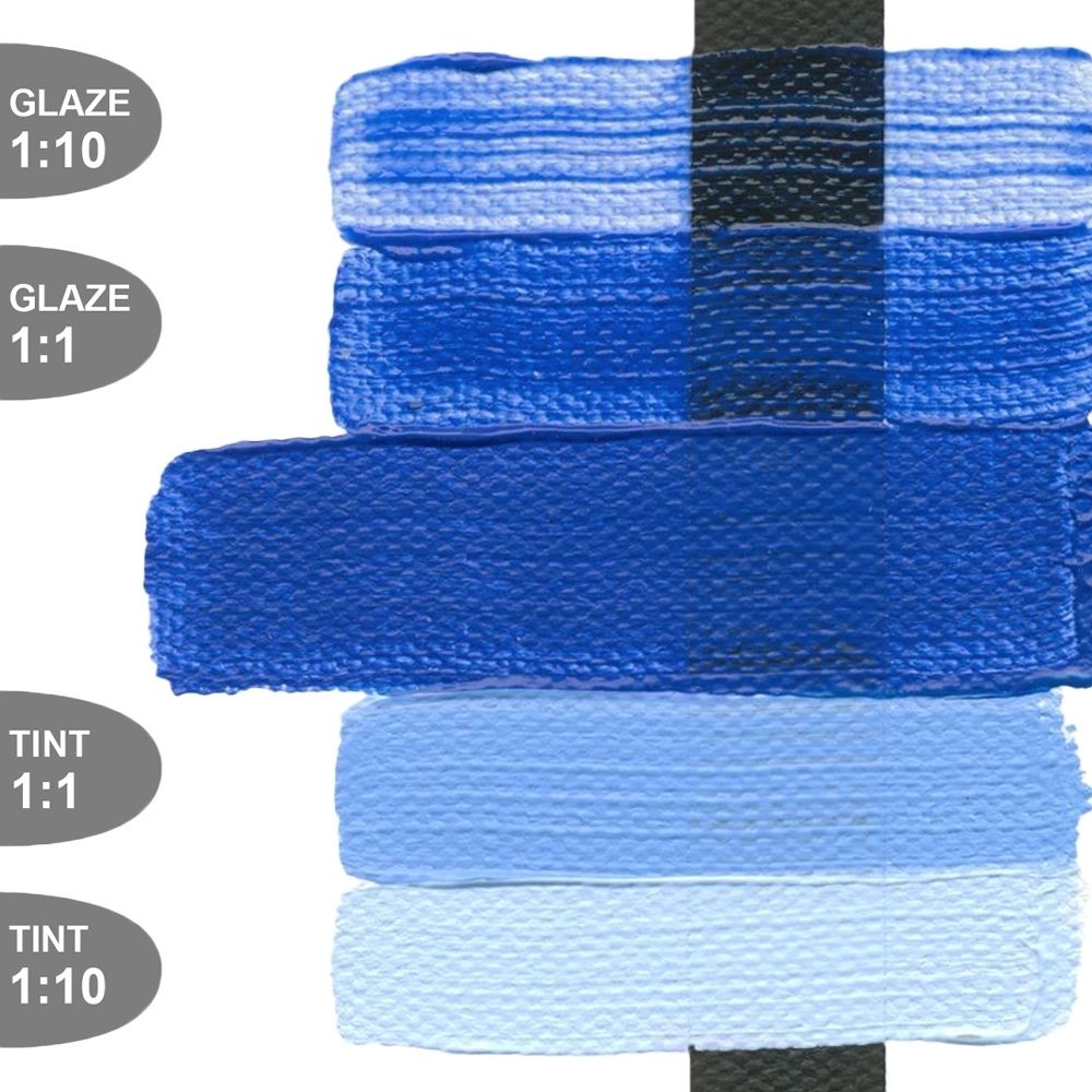 Golden Heavy Body Acrylic Cerulean Blue Chromium 148ml S.7