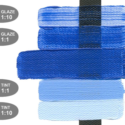 Golden Heavy Body Acrylic Cerulean Blue Chromium 473ml S.7