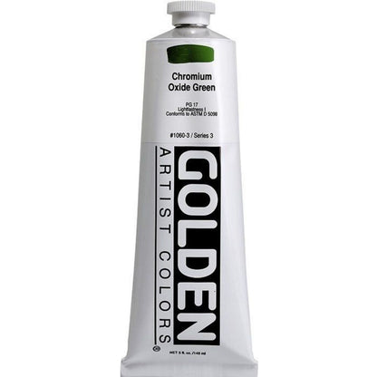 Golden Heavy Body Acrylic Chromium Oxide Green 148ml S.3
