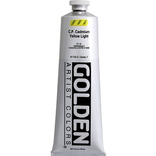 Golden Heavy Body Acrylic Cadmium Yellow Light 148ml S.7