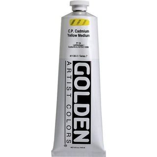 Golden Heavy Body Acrylic Cadmium Yellow Medium 148ml S.7