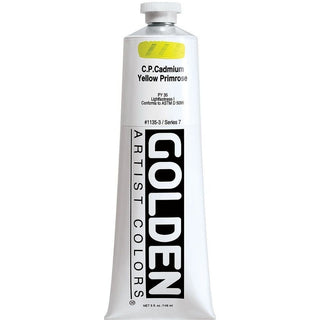 Golden Heavy Body Acrylic Cadmium Yellow Primrose 148ml S.7