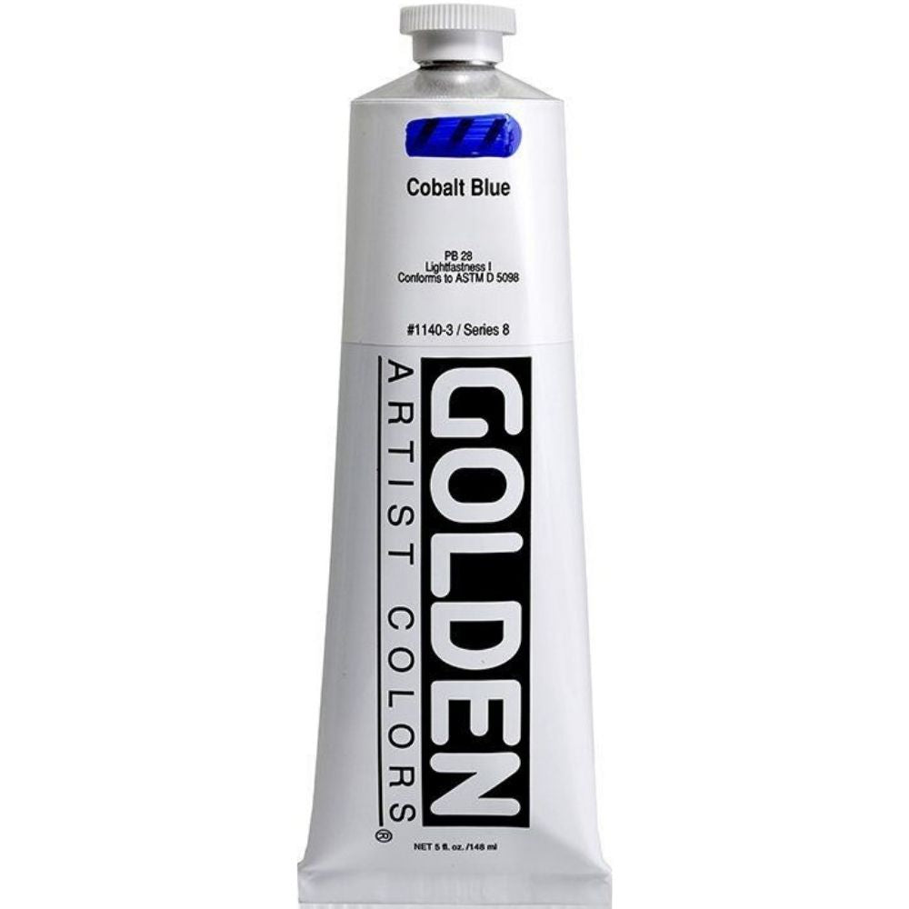 Golden Heavy Body Acrylic Cobalt Blue 148ml S.8