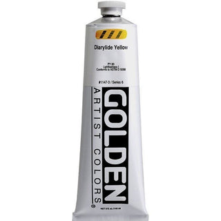 Golden Heavy Body Acrylic Diarylide Yellow 148ml S.6