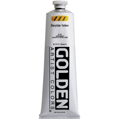 Golden Heavy Body Acrylic Diarylide Yellow 148ml S.6