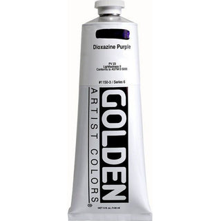 Golden Heavy Body Acrylic Dioxazine Purple 148ml S.6