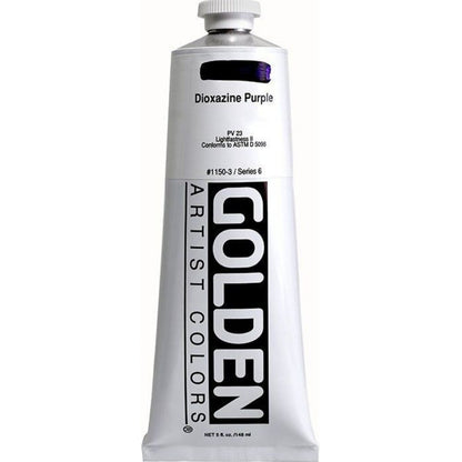 Golden Heavy Body Acrylic Dioxazine Purple 148ml S.6