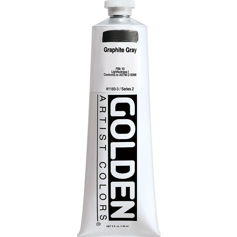 Golden Heavy Body Acrylic Graphite Gray 148ml S.2