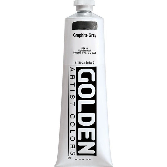 Golden Heavy Body Acrylic Graphite Gray 148ml S.2