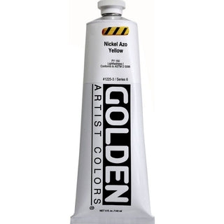 Golden Heavy Body Acrylic Nickel Azo Yellow 148ml S.6