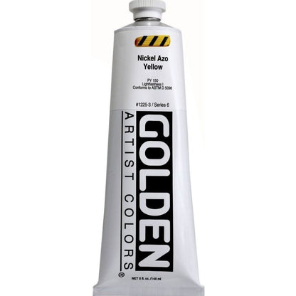 Golden Heavy Body Acrylic Nickel Azo Yellow 148ml S.6