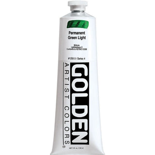 Golden Heavy Body Acrylic Permanent Green Light 148ml S.4