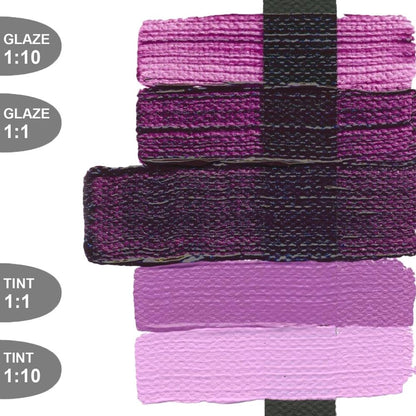 Golden Heavy Body Acrylic Permanent Violet Dark 148ml S.7