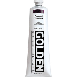Golden Heavy Body Acrylic Permanent Violet Dark 148ml S.7