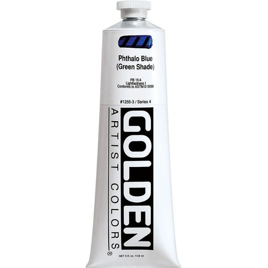 Golden Heavy Body Acrylic Phthalo Blue (Green Shade) 148ml S.4