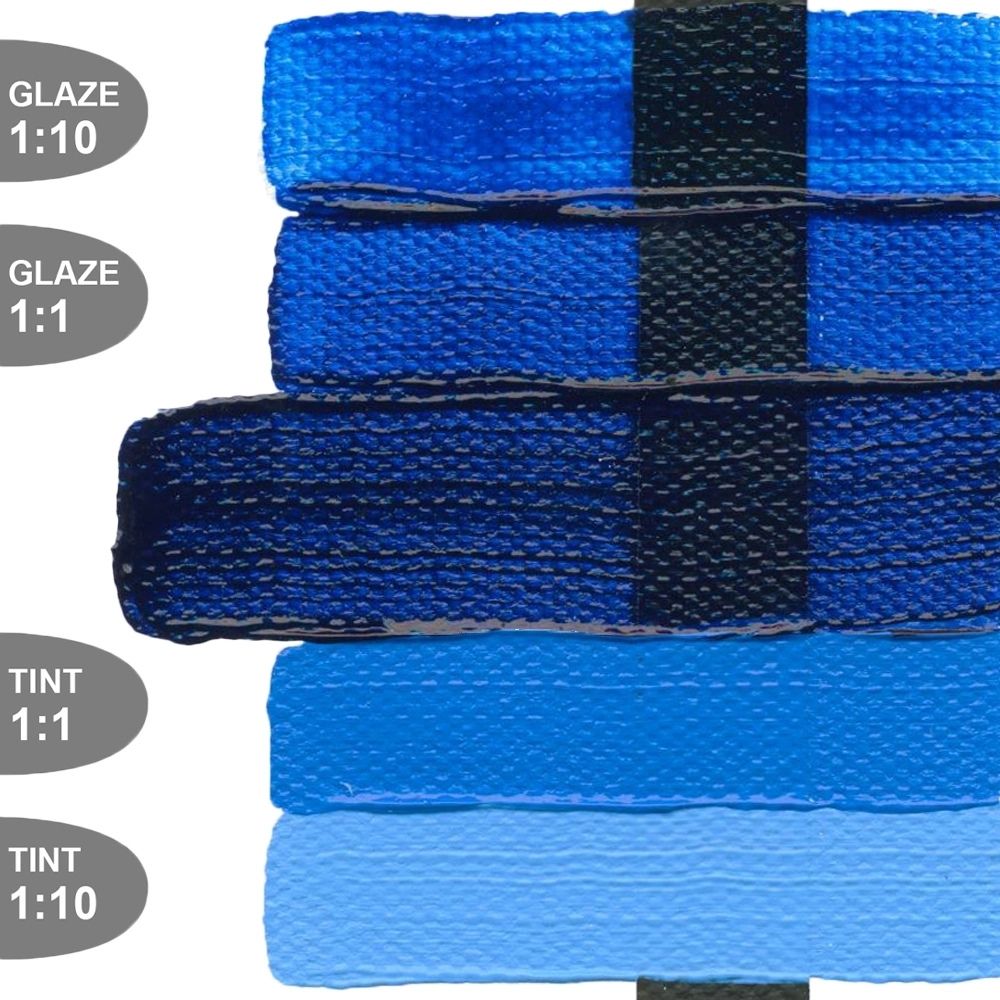 Golden Heavy Body Acrylic Phthalo Blue(Red Shade)473ml S.4