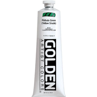 Golden Heavy Body Acrylic Phthalo Green(Yellow Shade)148ml S.4