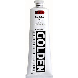 Golden Heavy Body Acrylic Pyrrole Red Dark 148ml S.8