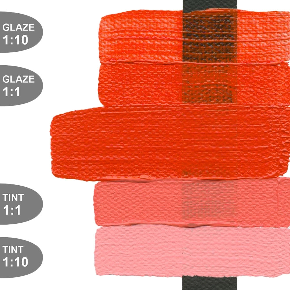 Golden Heavy Body Acrylic Pyrrole Red Light 148ml S.8