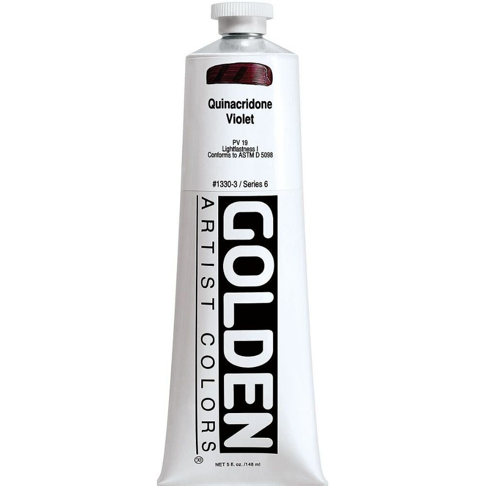 Golden Heavy Body Acrylic Quinacridone Violet 148ml S.6