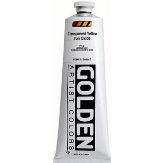 Golden Heavy Body Acrylic Transparent Yellow Iron Oxide 148ml S.3