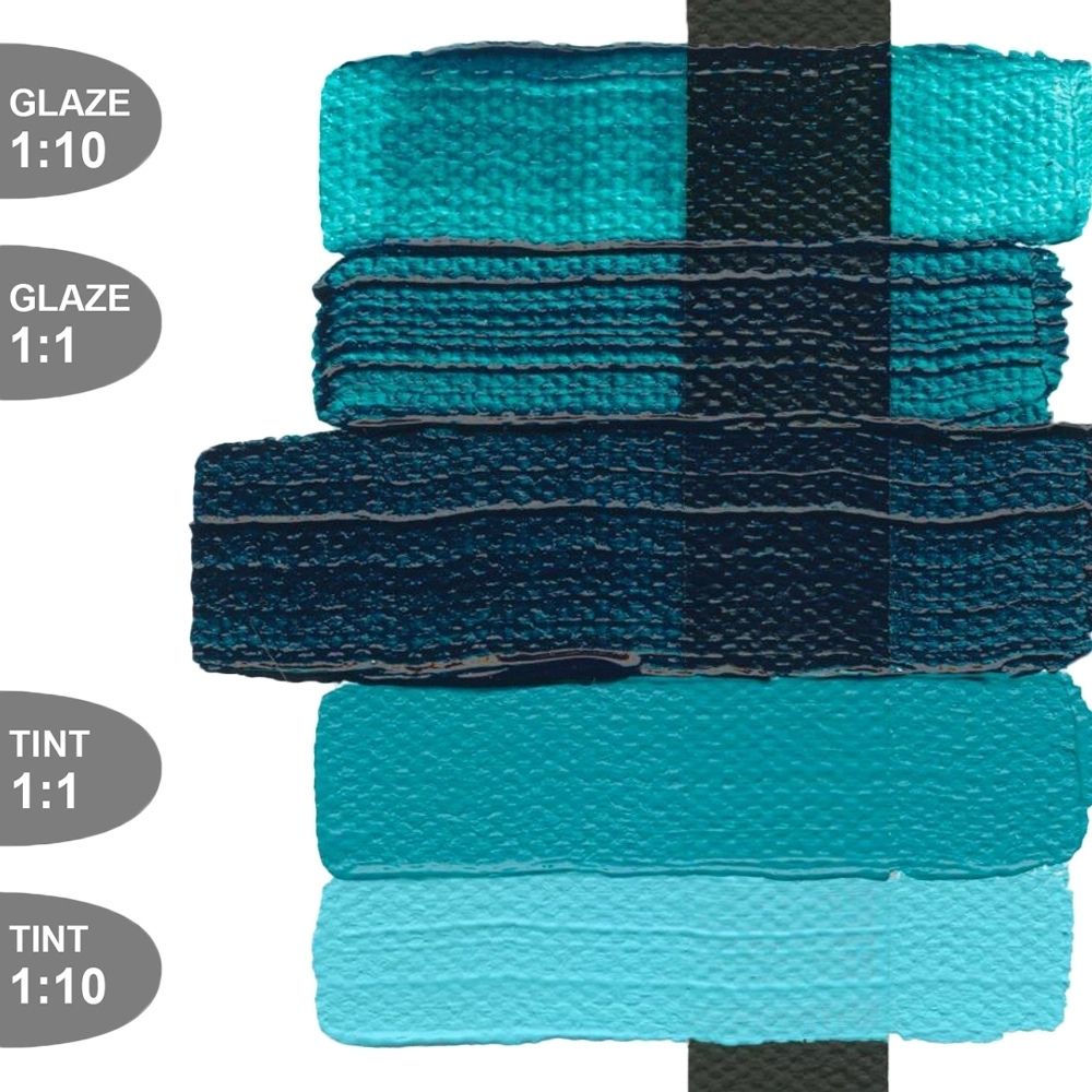 Golden Heavy Body Acrylic Turquoise(Phthalo)148ml S.4