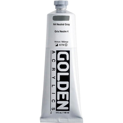 Golden Heavy Body Acrylic Neutral Grey(4)148ml S.1