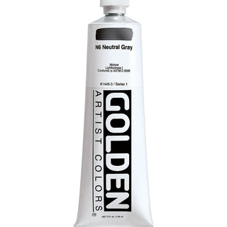 Golden Heavy Body Acrylic Neutral Grey(6)148ml S.1