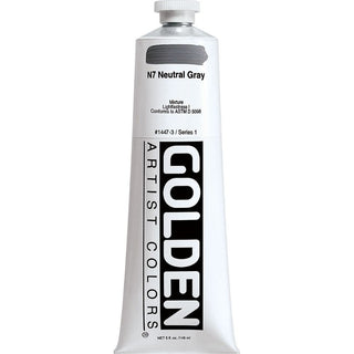 Golden Heavy Body Acrylic Neutral Grey(7)148ml S.1