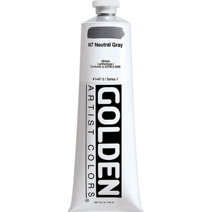 Golden Heavy Body Acrylic Neutral Grey(7)148ml S.1