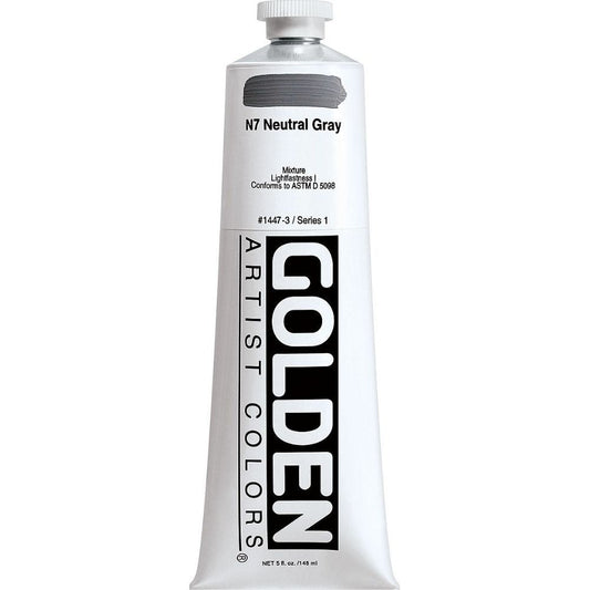 Golden Heavy Body Acrylic Neutral Grey(7)148ml S.1