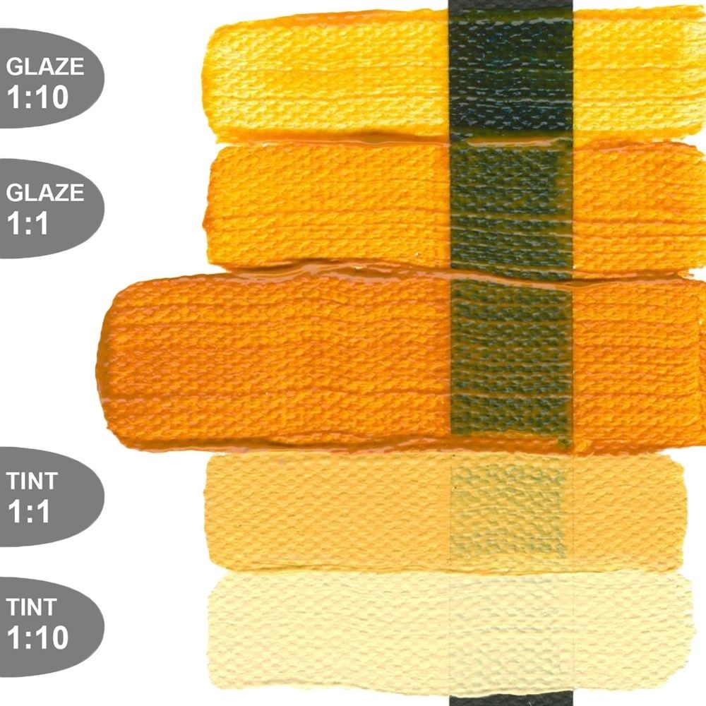 Golden Heavy Body Acrylic India Yellow Hue 148ml S.4