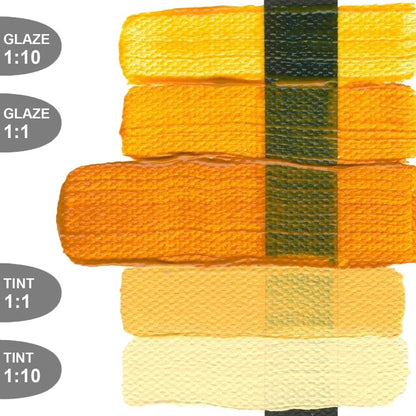Golden Heavy Body Acrylic India Yellow Hue 148ml S.4