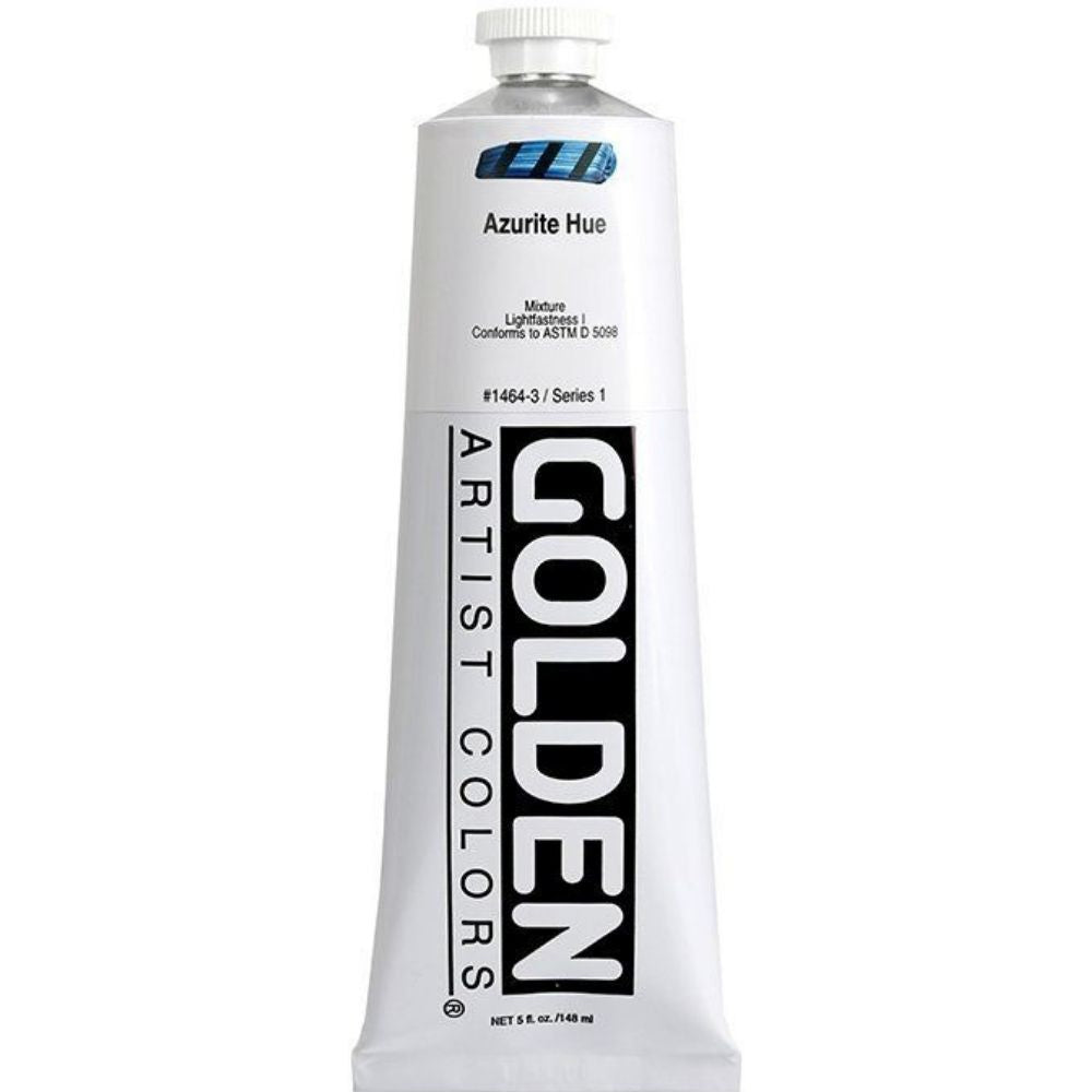 Golden Heavy Body Acrylic Azurite Hue 148ml S.1