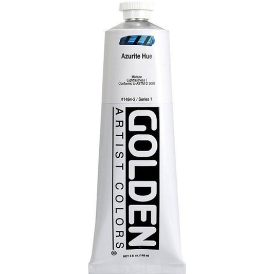 Golden Heavy Body Acrylic Azurite Hue 148ml S.1