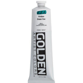 Golden Heavy Body Acrylic Viridian Green Hue 148ml S.1