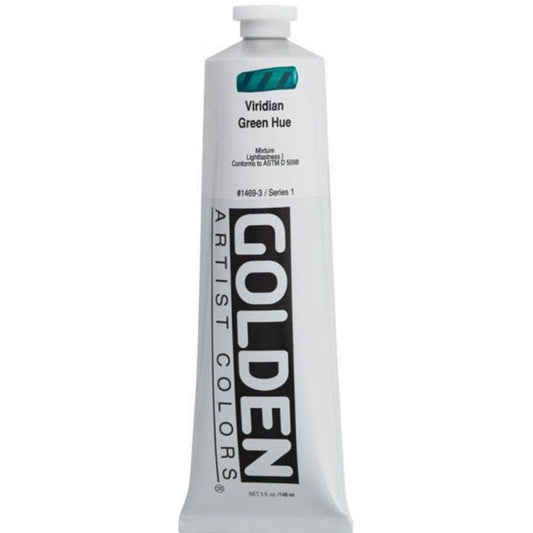 Golden Heavy Body Acrylic Viridian Green Hue 148ml S.1
