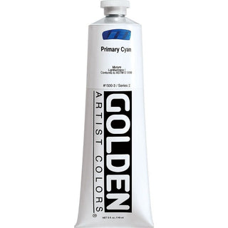 Golden Heavy Body Acrylic Primary Cyan 148ml S.2