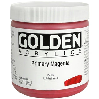 Golden Heavy Body Acrylic Primary Magenta 473ml S.6