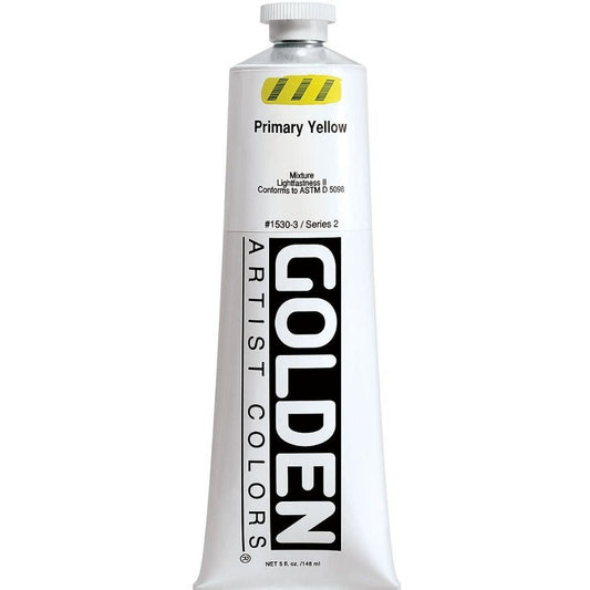 Golden Heavy Body Acrylic Primary Yellow 148ml S.2