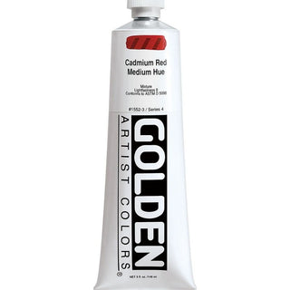 Golden Heavy Body Acrylic Cadmium Red Medium Hue 148ml S.4