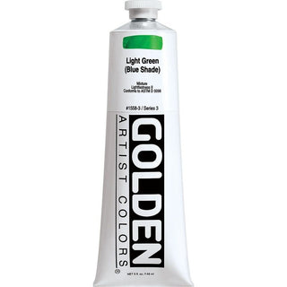 Golden Heavy Body Acrylic Light Green(Yellow Shade)148ml S.3