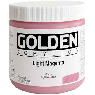 Golden Heavy Body Acrylic Light Magenta 473ml S.2