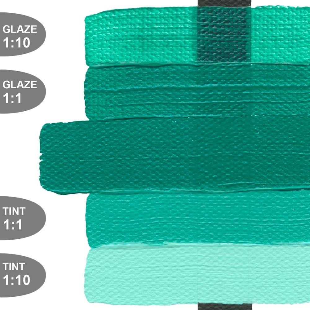 Golden Heavy Body Acrylic Light Turquoise(Phthalo)148ml S.3