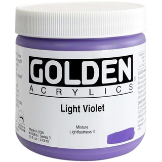 Golden Heavy Body Acrylic Light Violet 473ml S.3