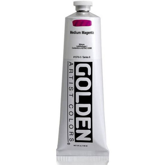 Golden Heavy Body Acrylic Medium Magenta 148ml S.6