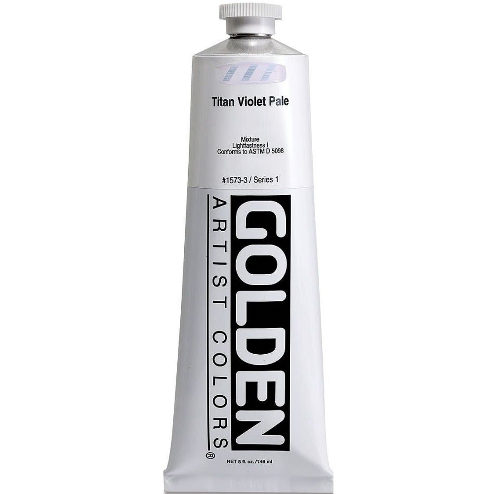 Golden Heavy Body Acrylic Titan Violet Pale 148ml S.1