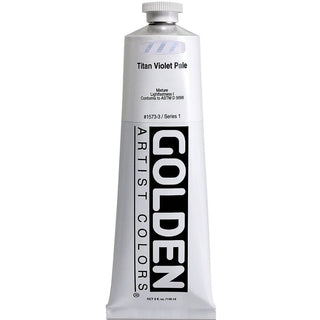 Golden Heavy Body Acrylic Titan Violet Pale 148ml S.1