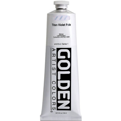 Golden Heavy Body Acrylic Titan Violet Pale 148ml S.1